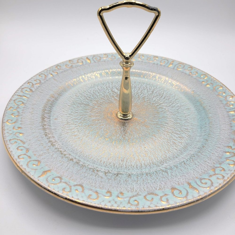 MCM Stangl Pottery Tidbit Tray Serving Plate Platter